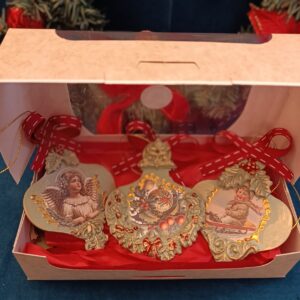 Set 3 globuri handmade lucrate manual 5